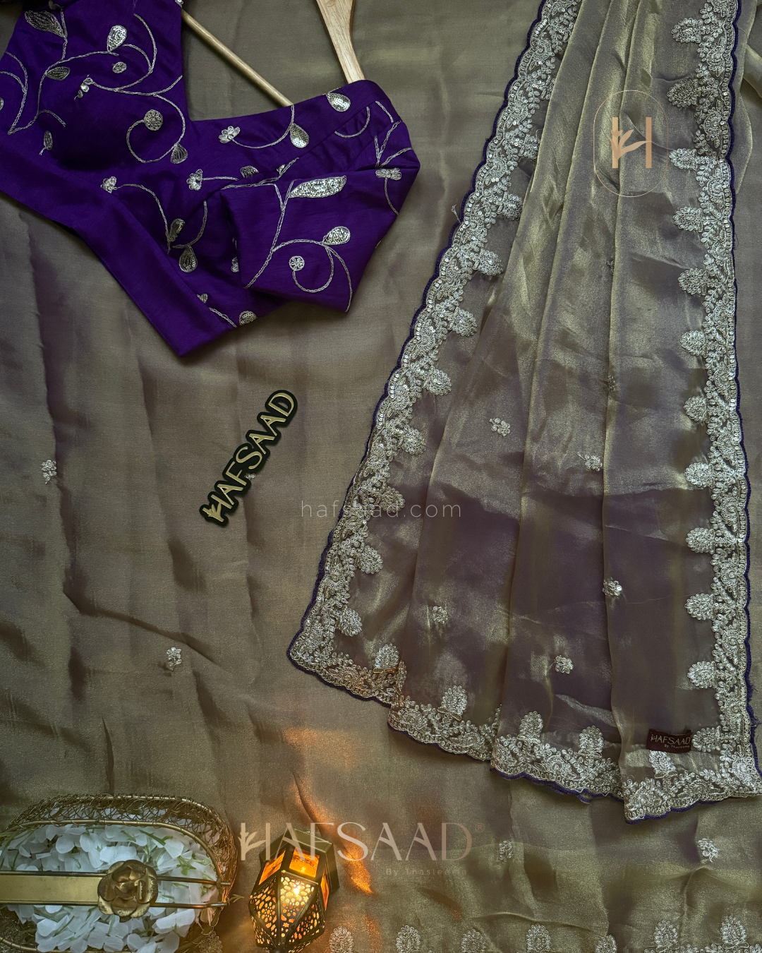 Sejal - Tissue Organza Saree