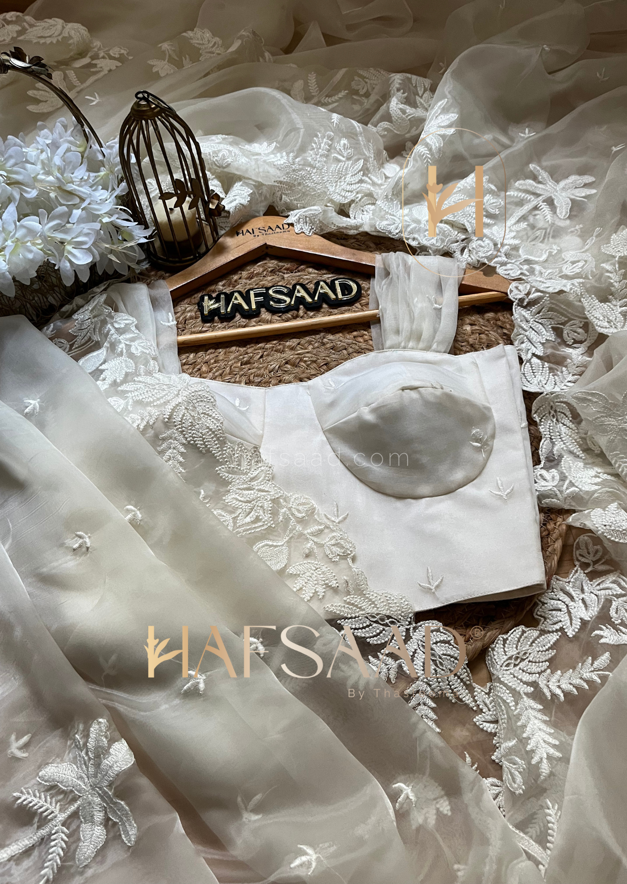 Hawaii-Soft Petal organza saree
