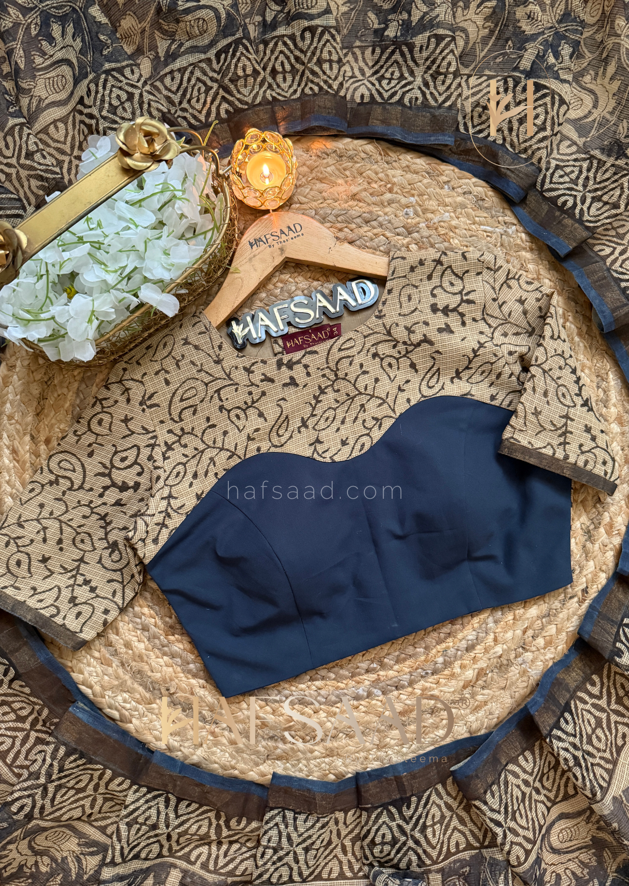 Kota - Denim Kota saree