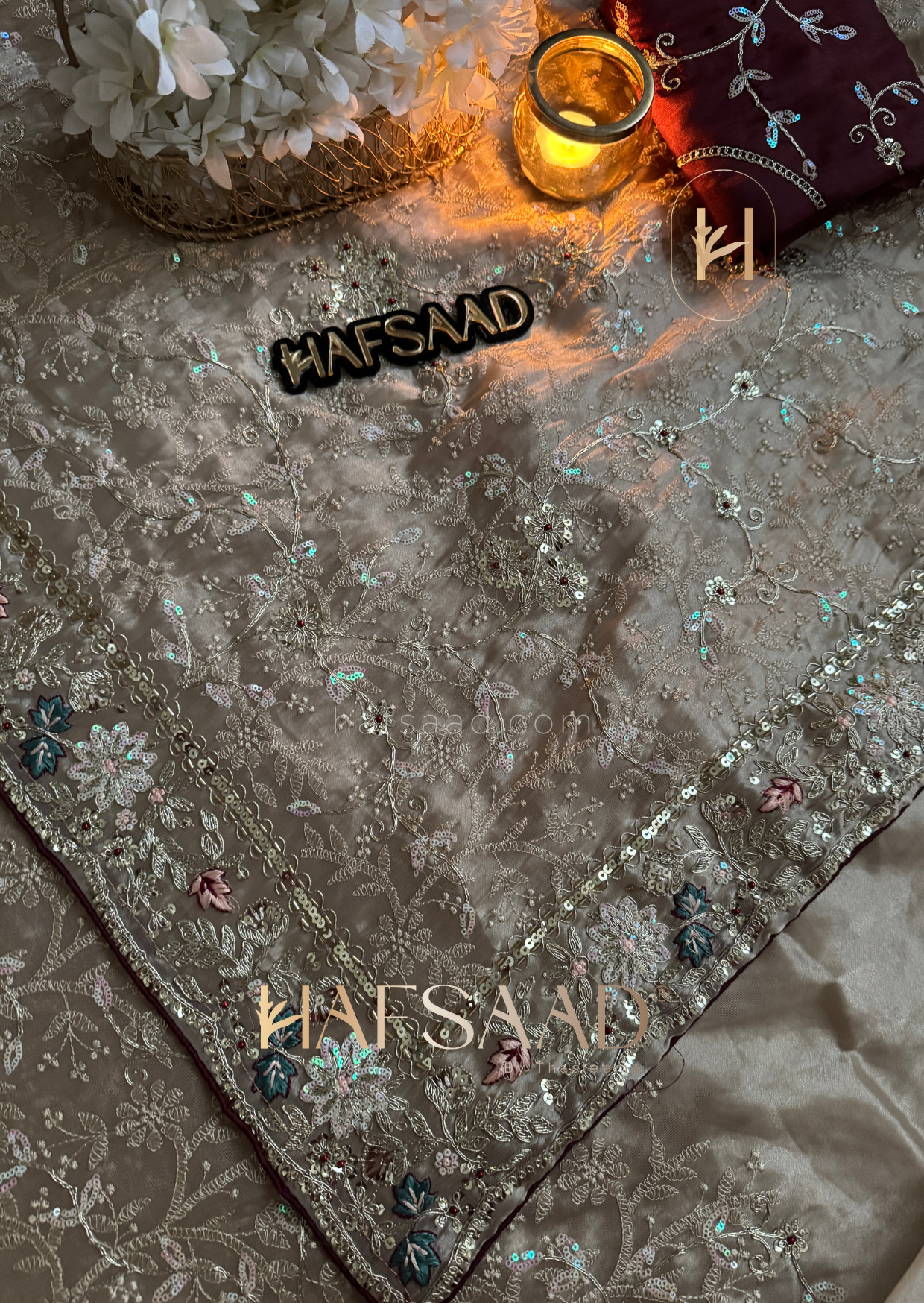 Hidaya - Soft tissue saree