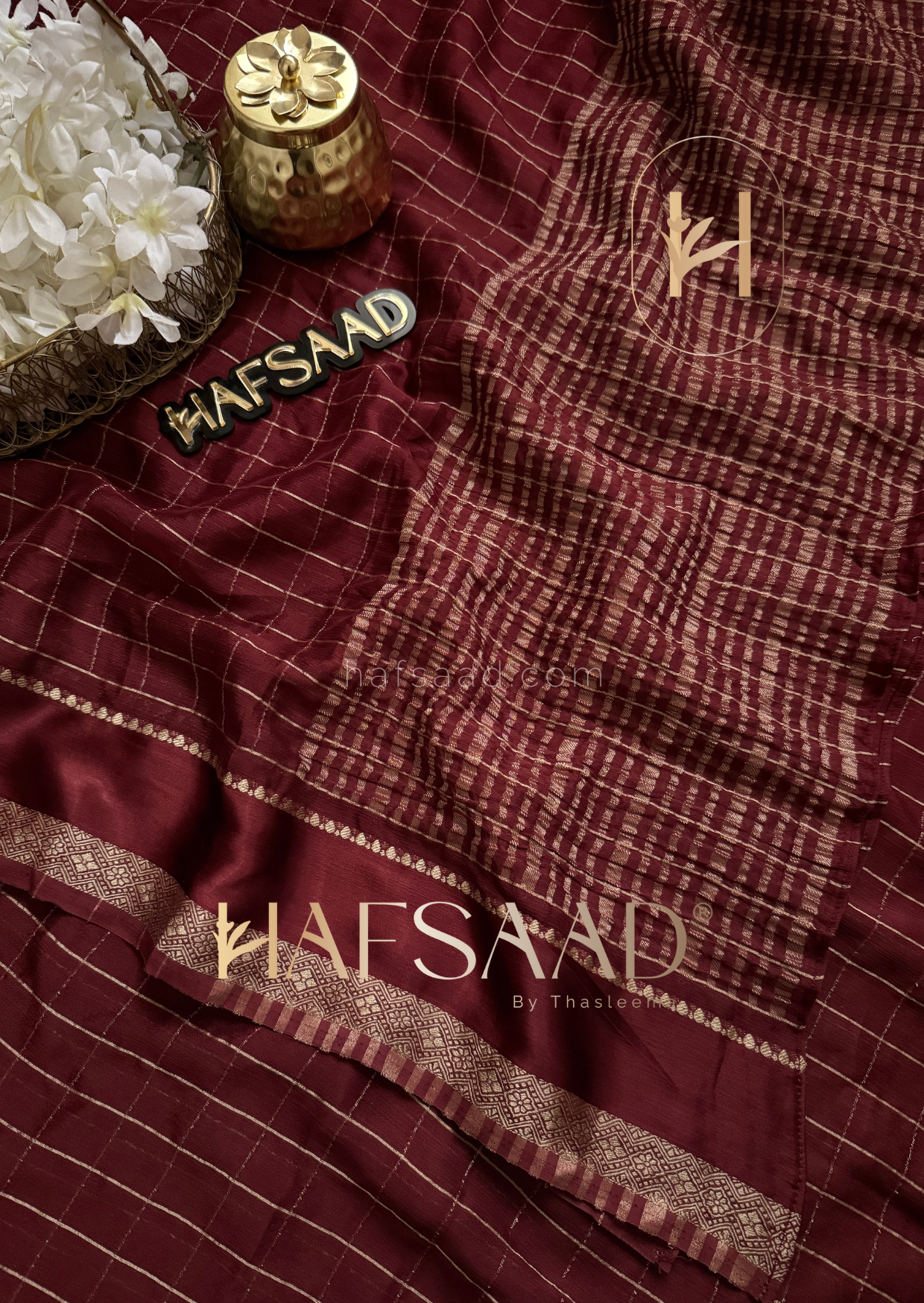 Nira - Premium chinnon saree