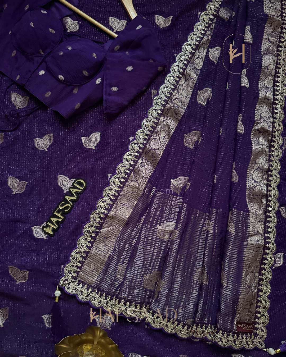 Madhavi- Pure Chinnon Saree