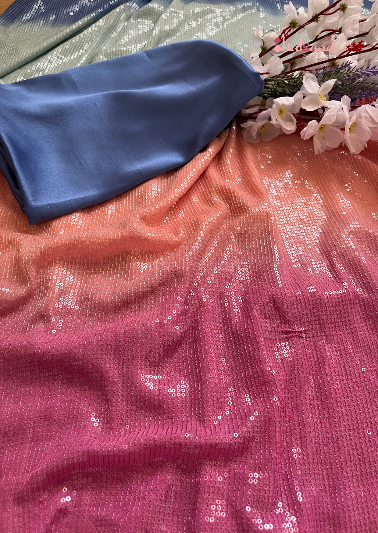 Alia Bling - Sequins Saree