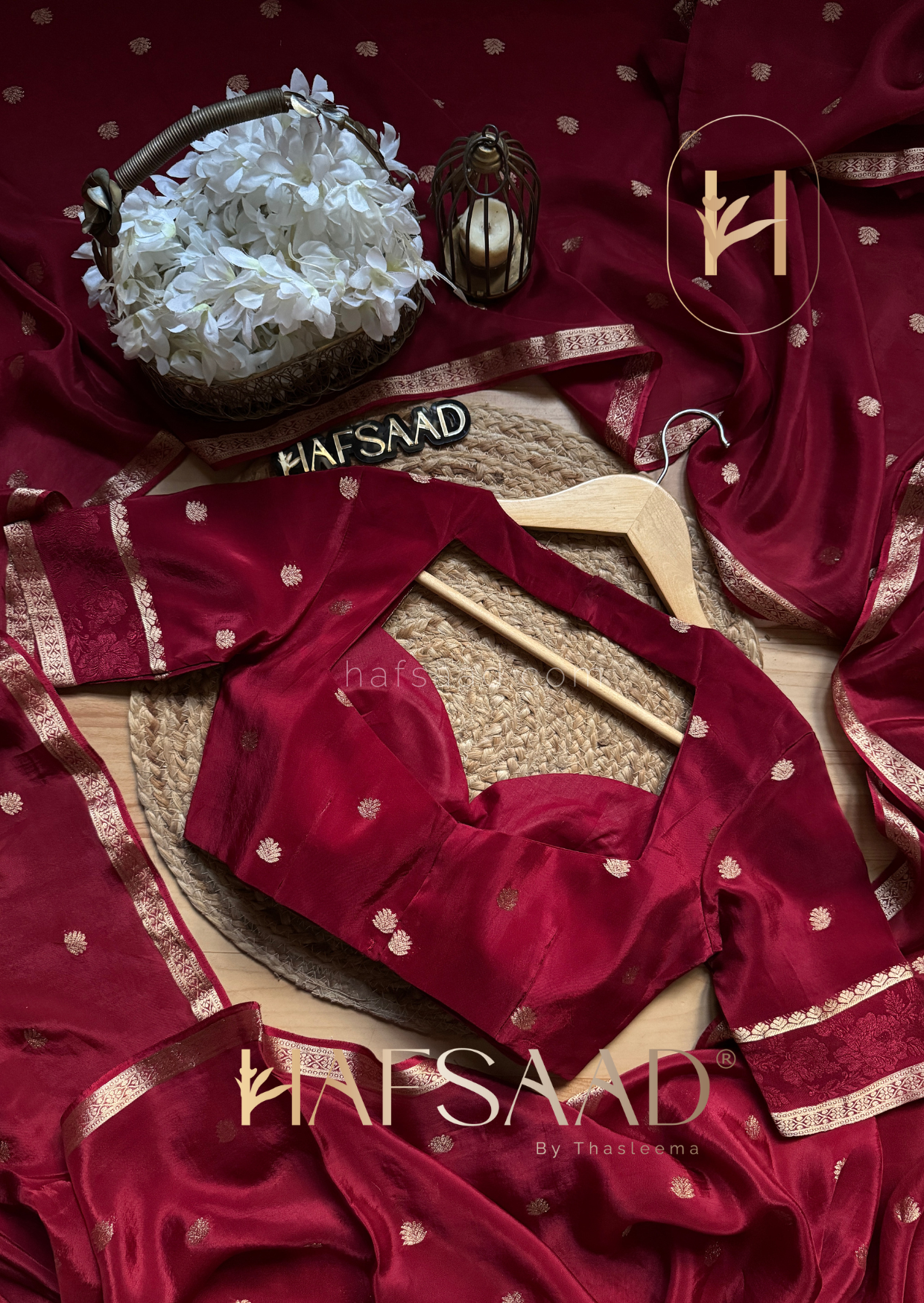Megha - Pure chinnon saree