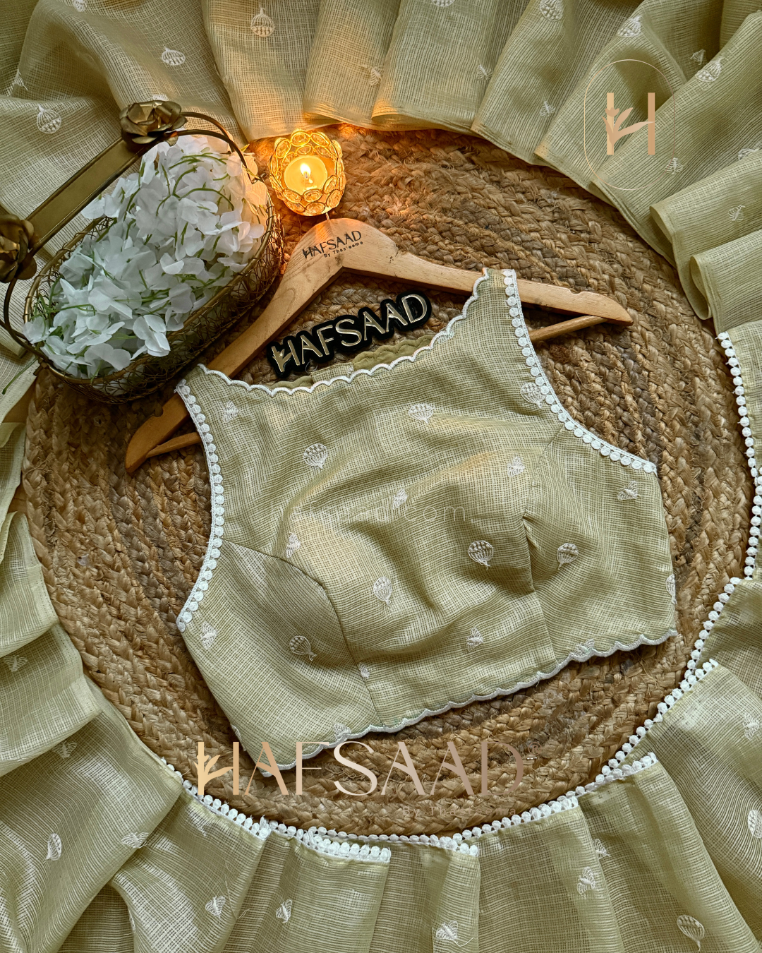 Felina - Kota saree (green)