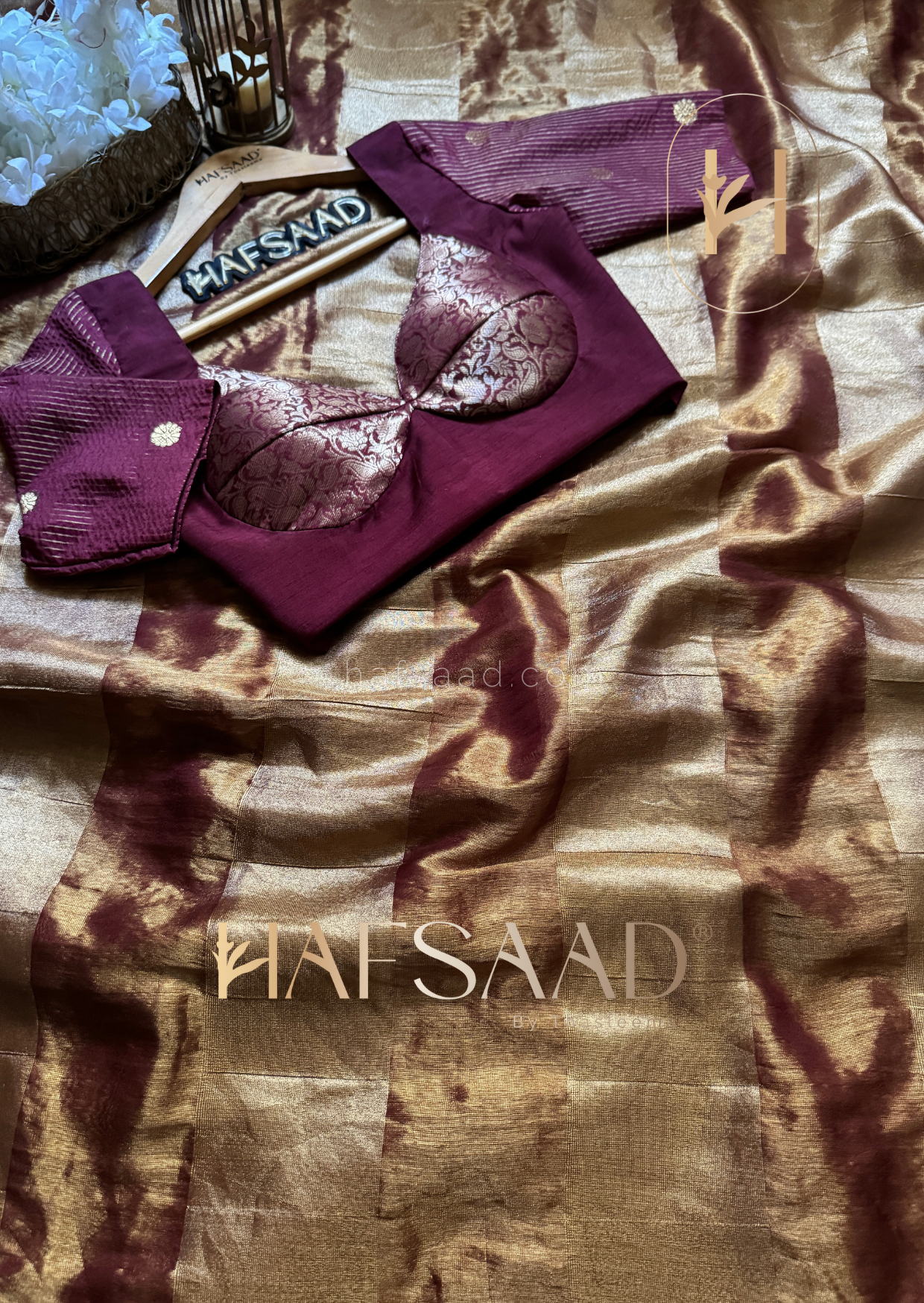Ekta-Semi tissue silk saree