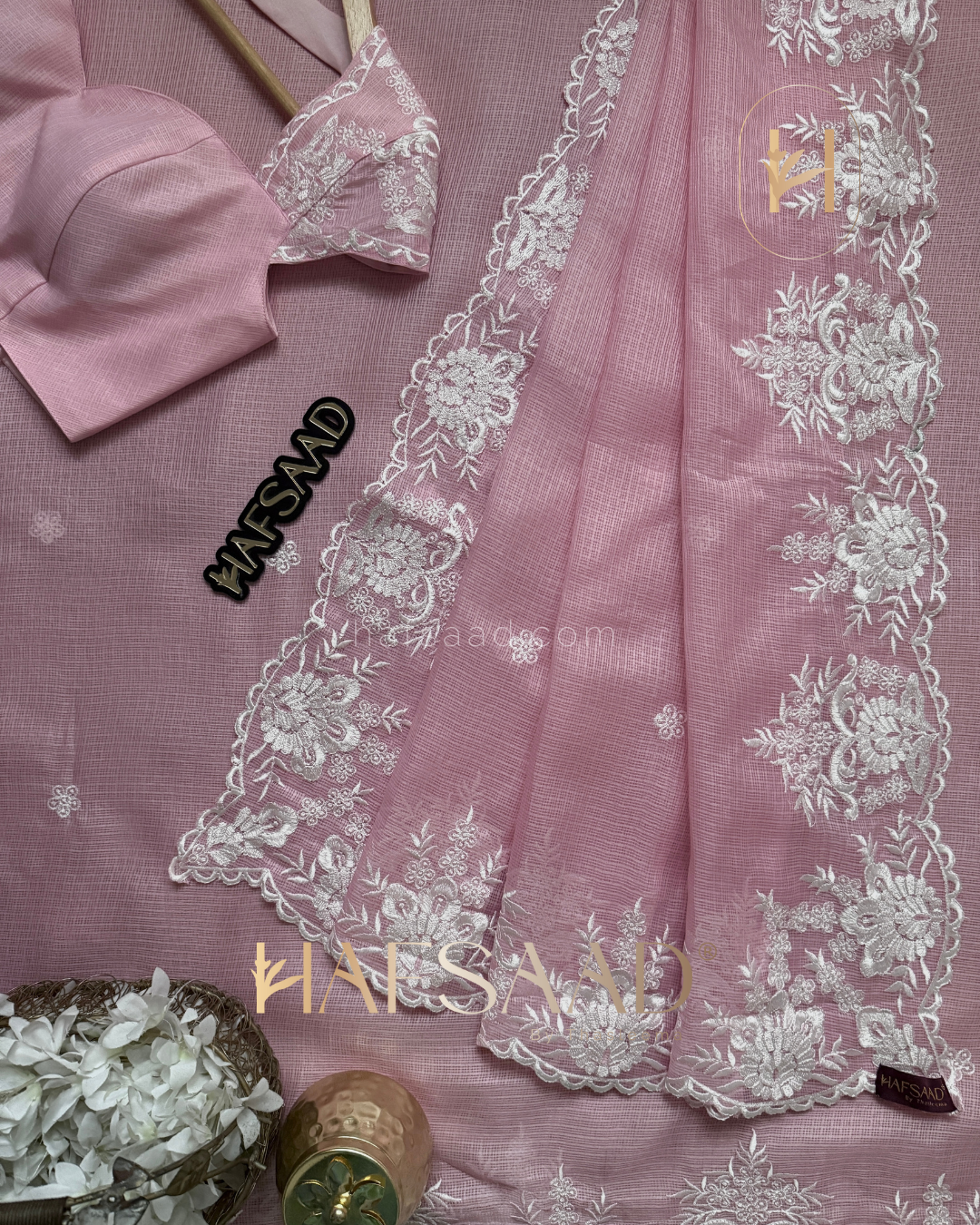 Piya - Embroidered Saree