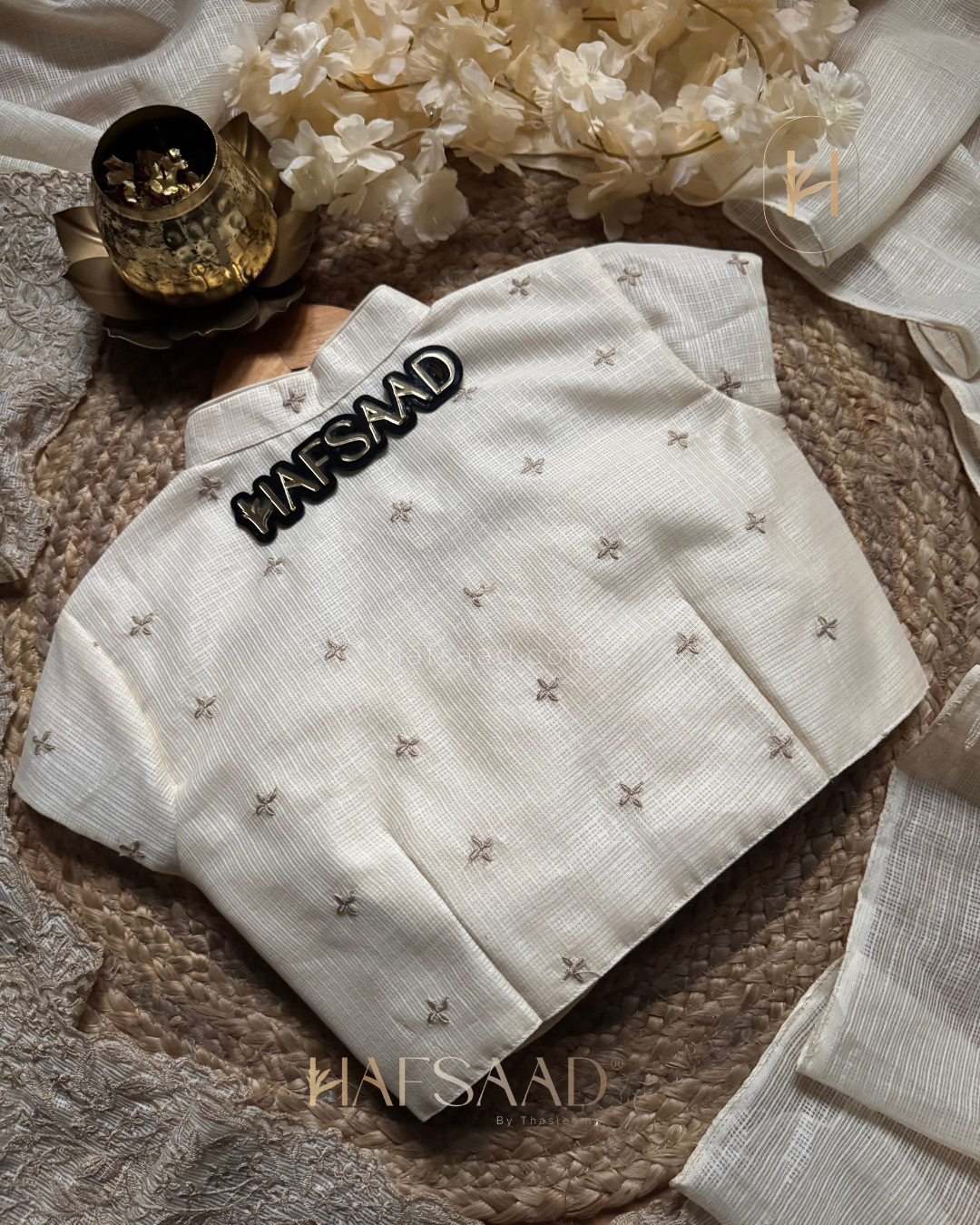 Rifka- embroidered saree