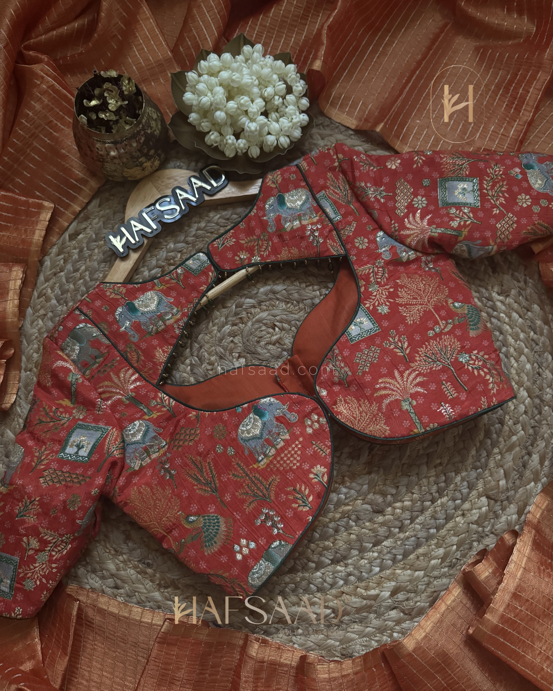 Shamal- semi tissue saree