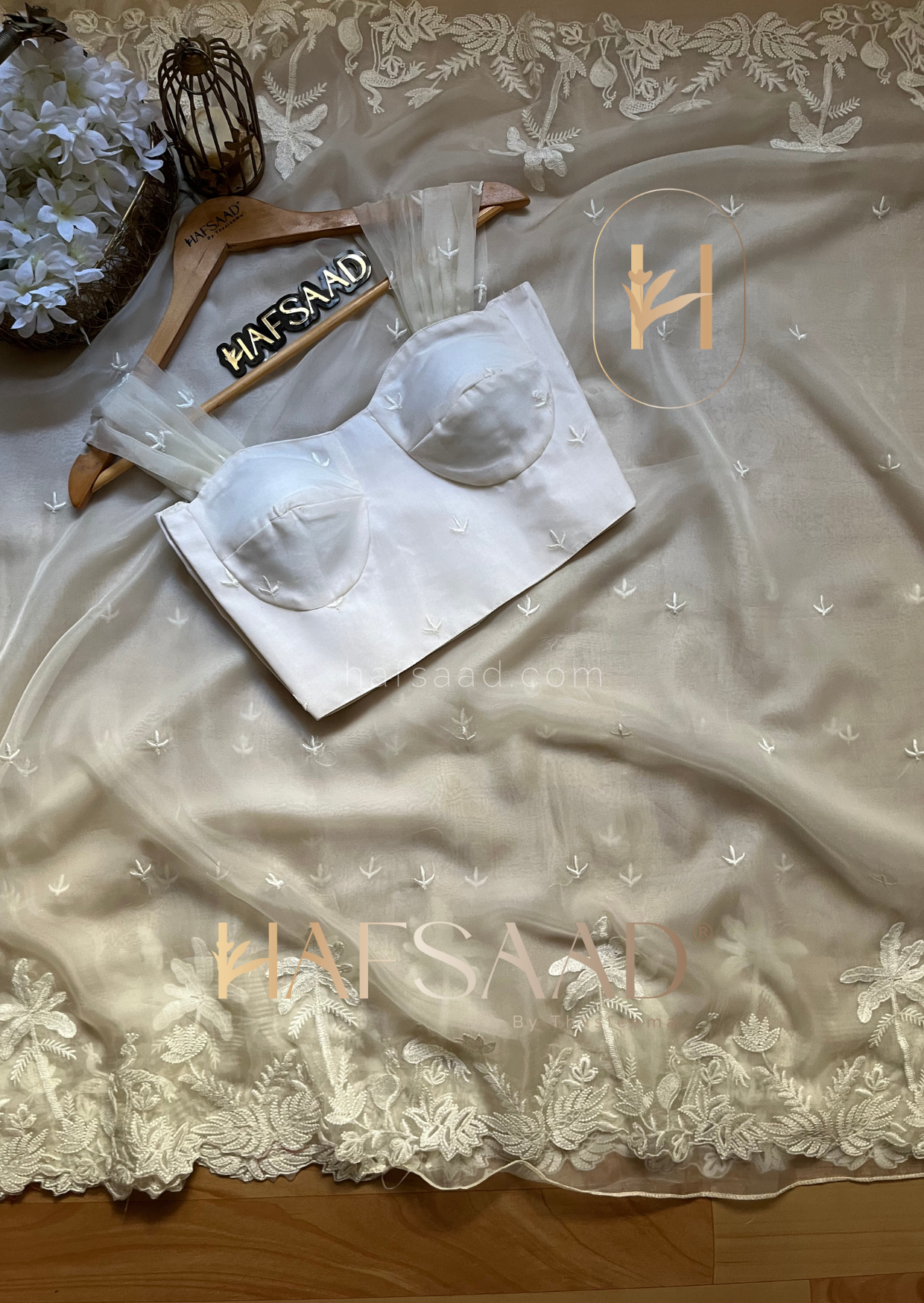 Hawaii-Soft Petal organza saree