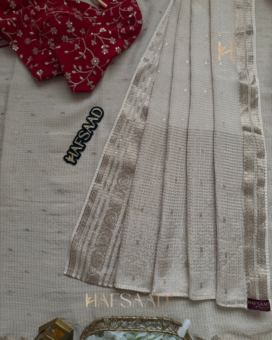 Abinaya- pure chinnon saree