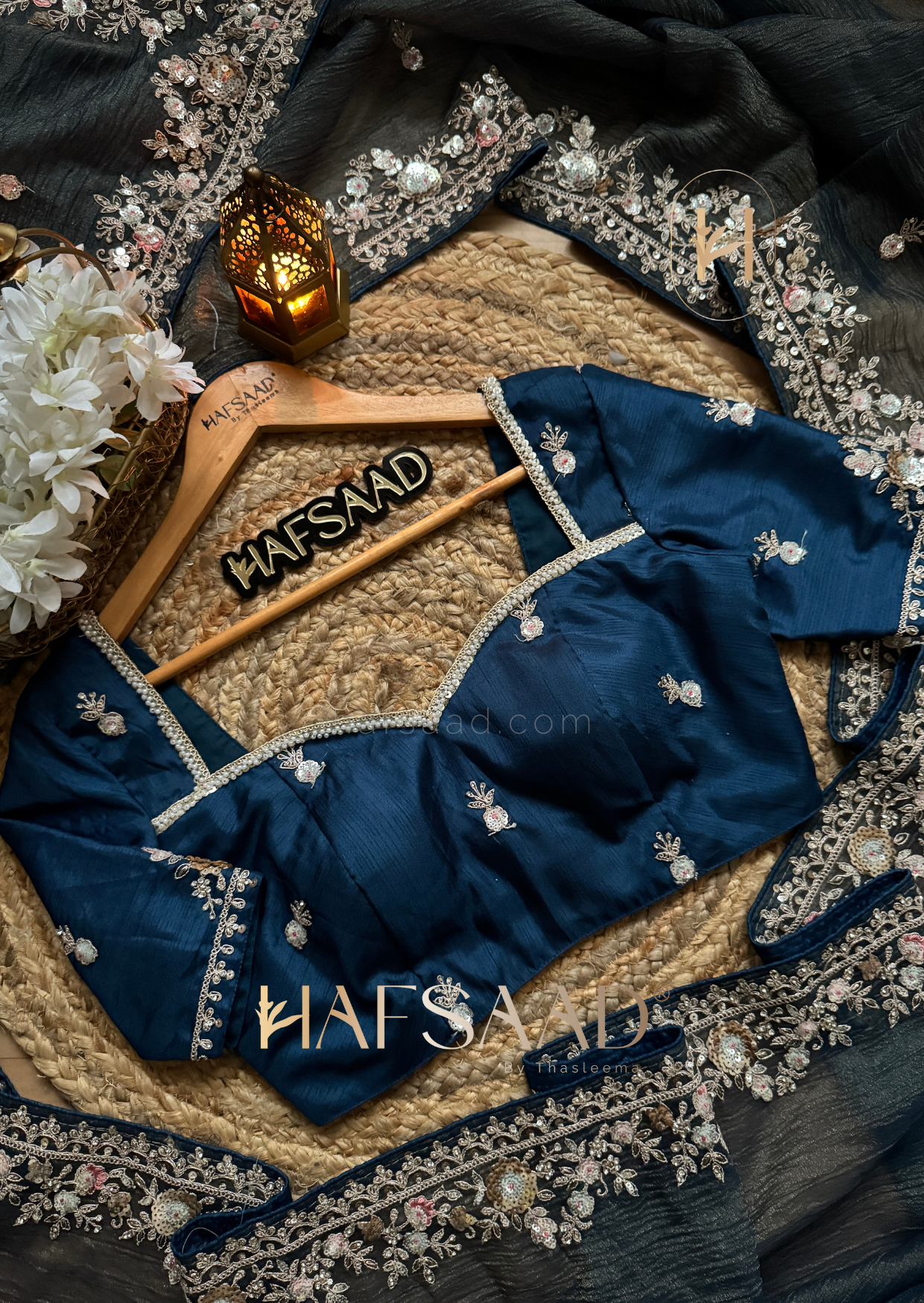 Sayna - Soft shimmer chiffon saree