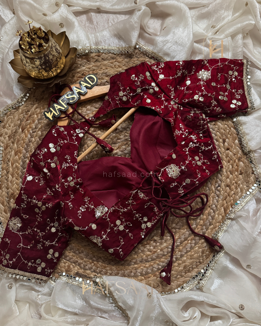 Tejal-designer stardust satin saree