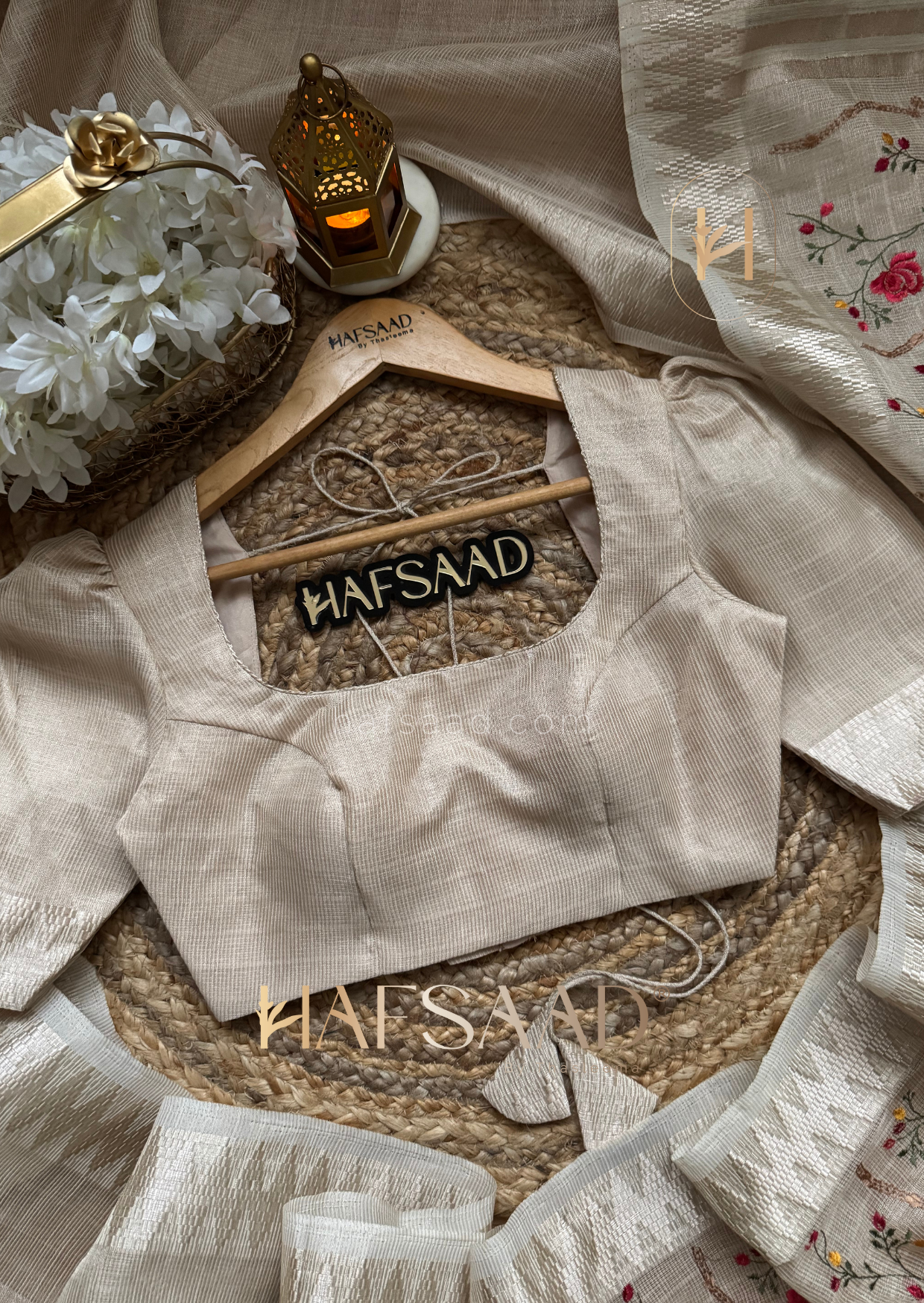 Charu - Tissue silk saree