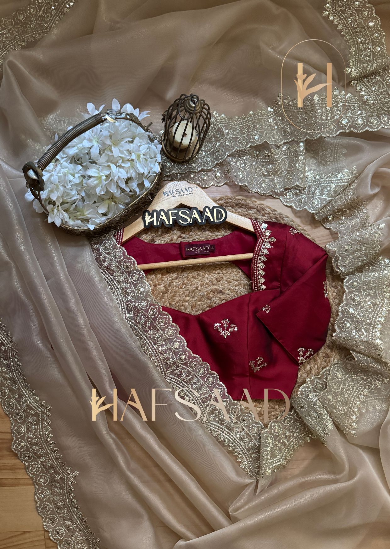 Sheerin - Tissue organza saree