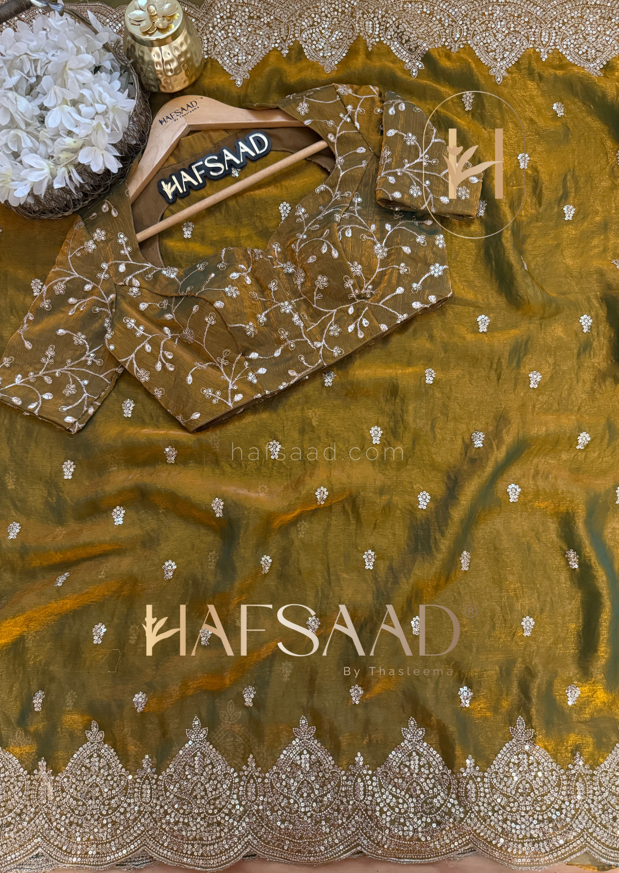 Marzoo - Fendy chiffon saree