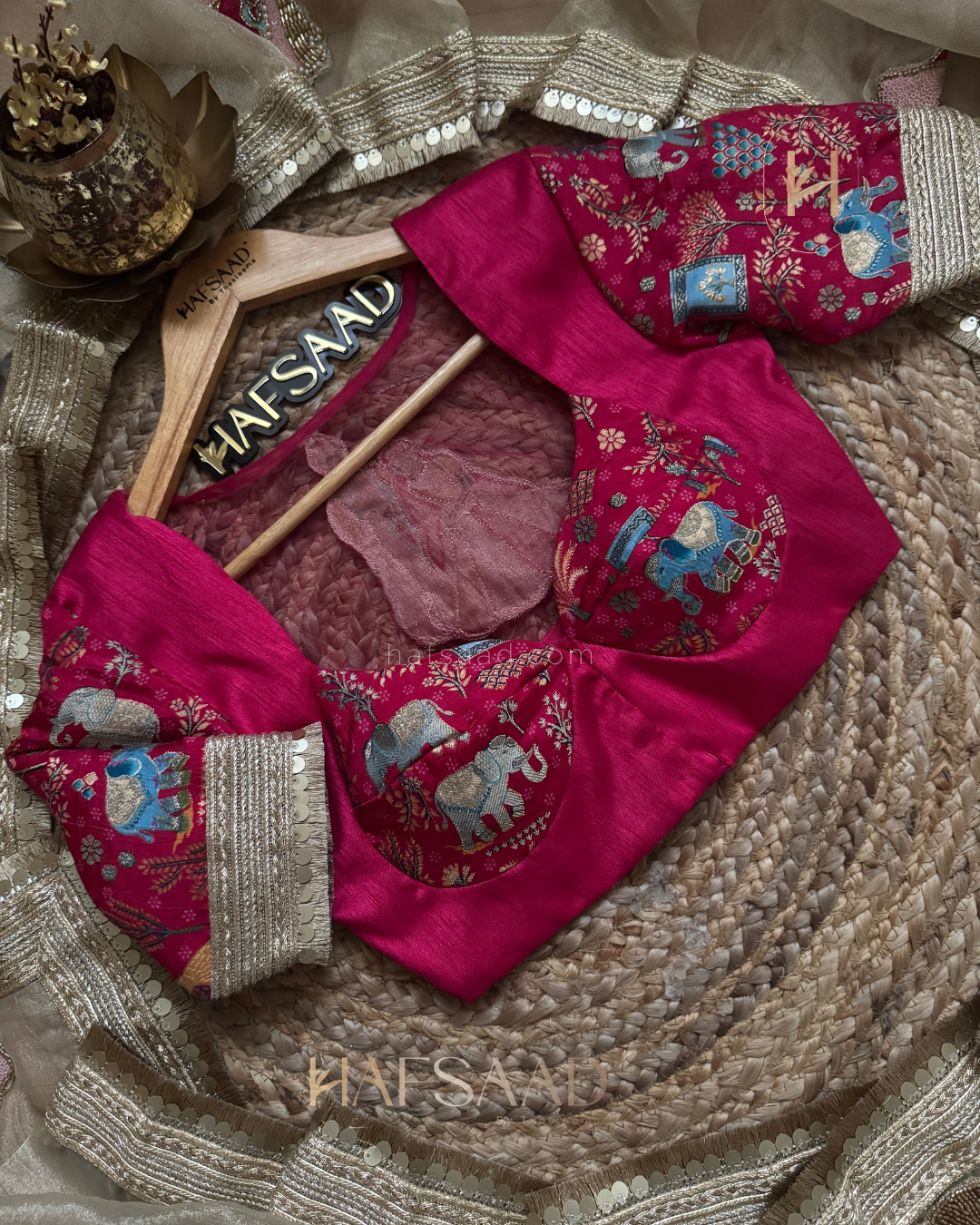 Varshini- Designer tissue saree