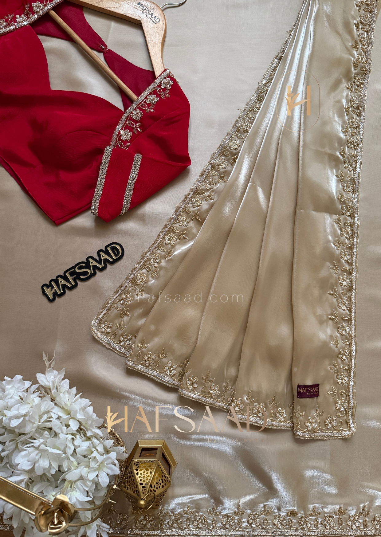 Firo - Satin organza saree