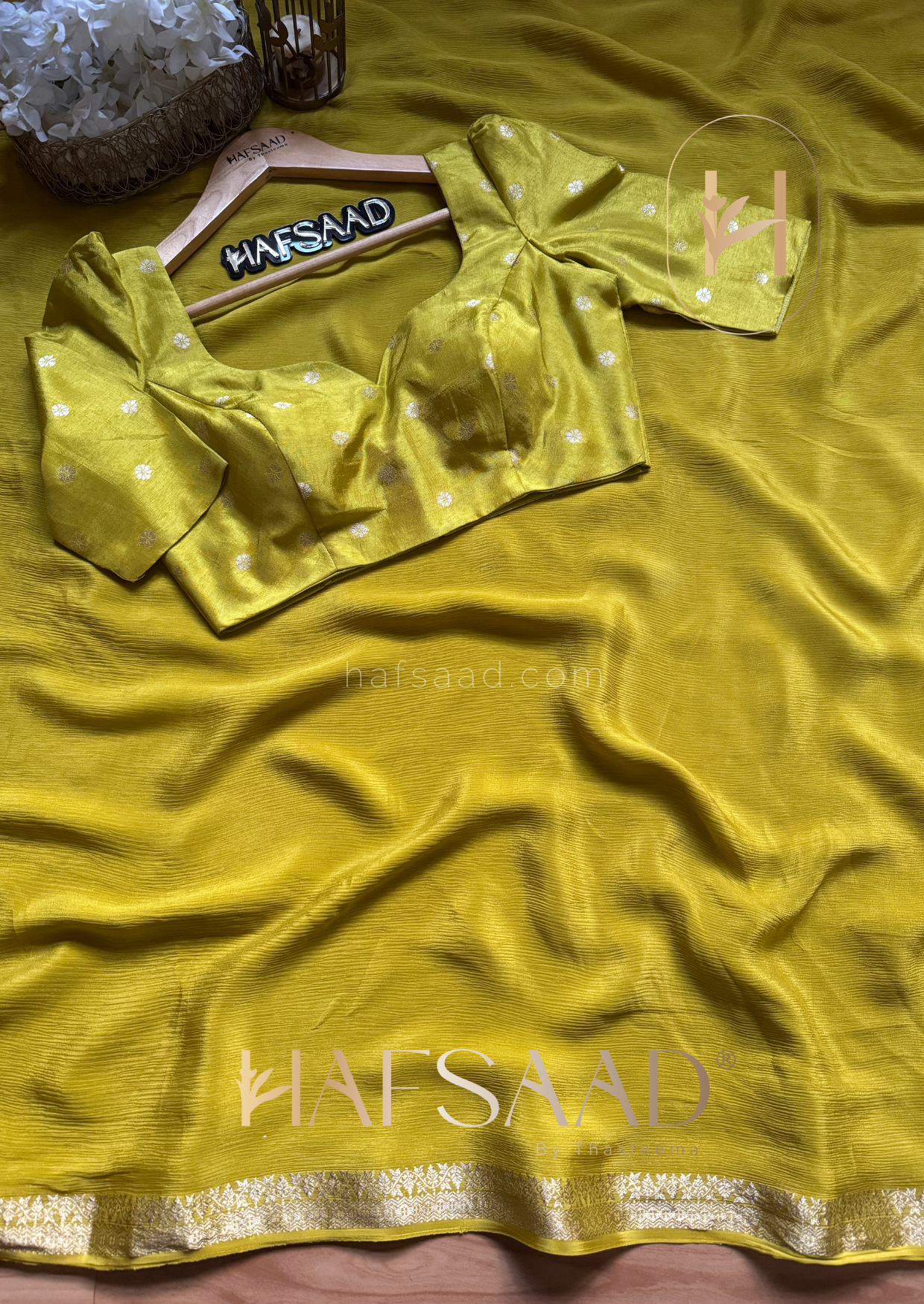 Nandhini - Pure chinnon saree