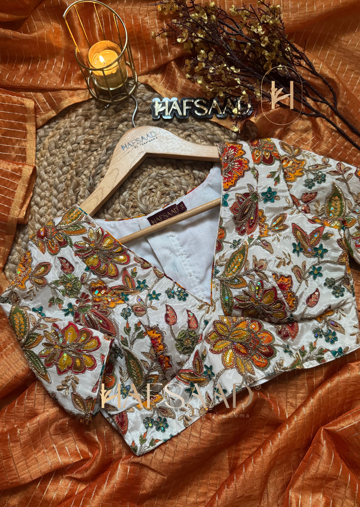 Akriti - Semi tissue silk saree