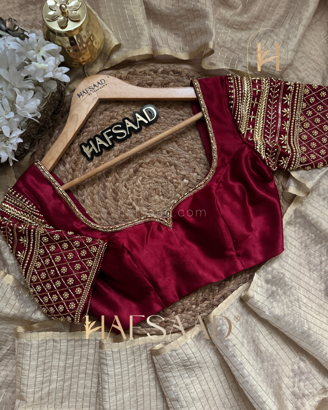 Anju - Semi tissue silk saree