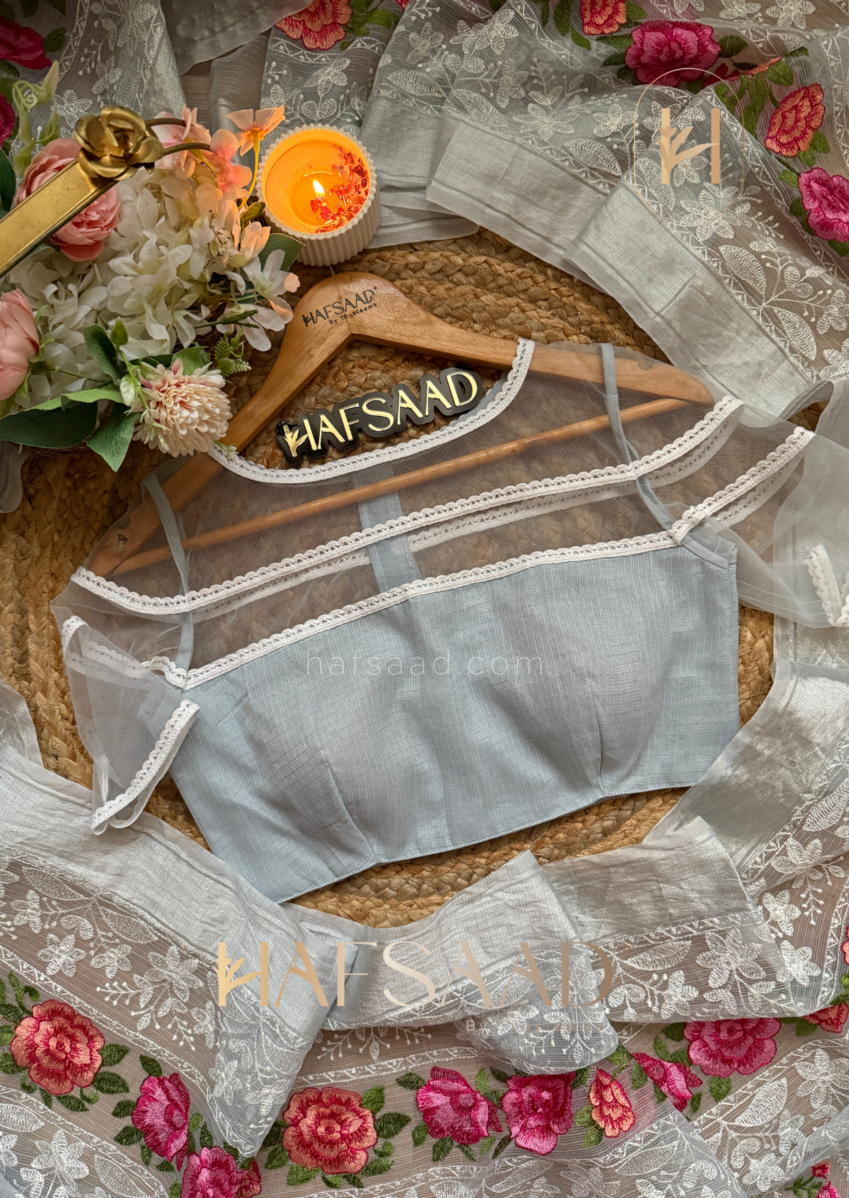 Alice - Premium kota saree (Blue)