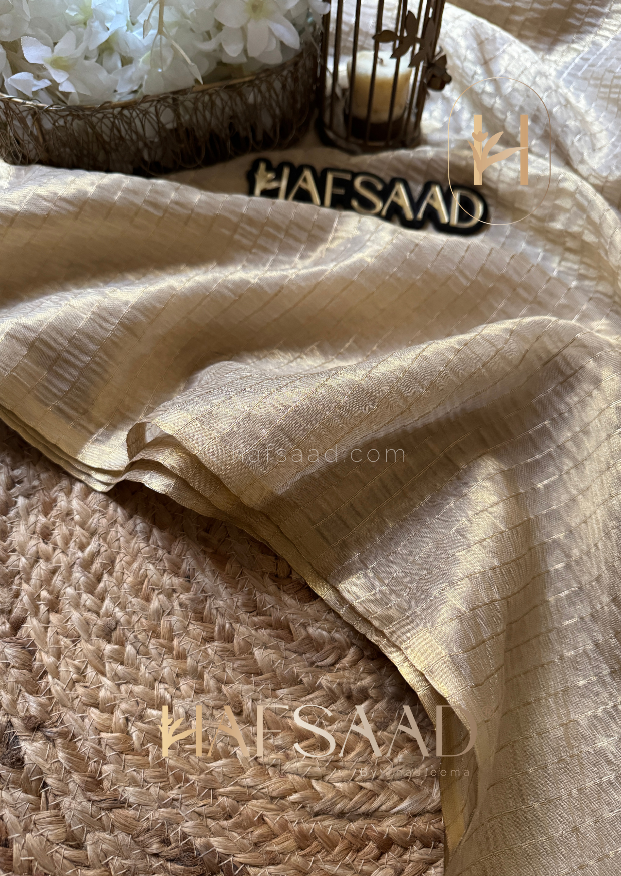 Anmol - Semi tissue silk saree