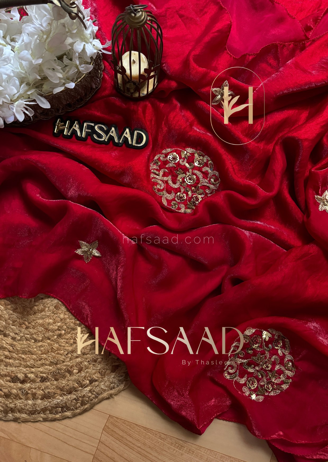 Scandalous- Stardust satin saree