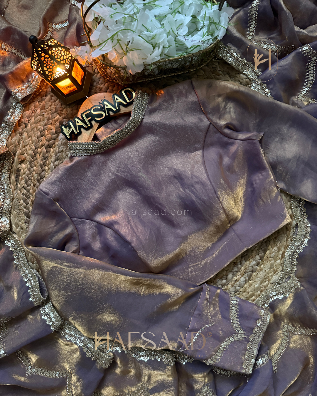 Simra - Modest Designer Saree