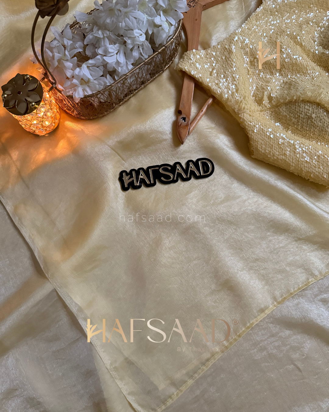 Glazed - Stardust Satin Saree