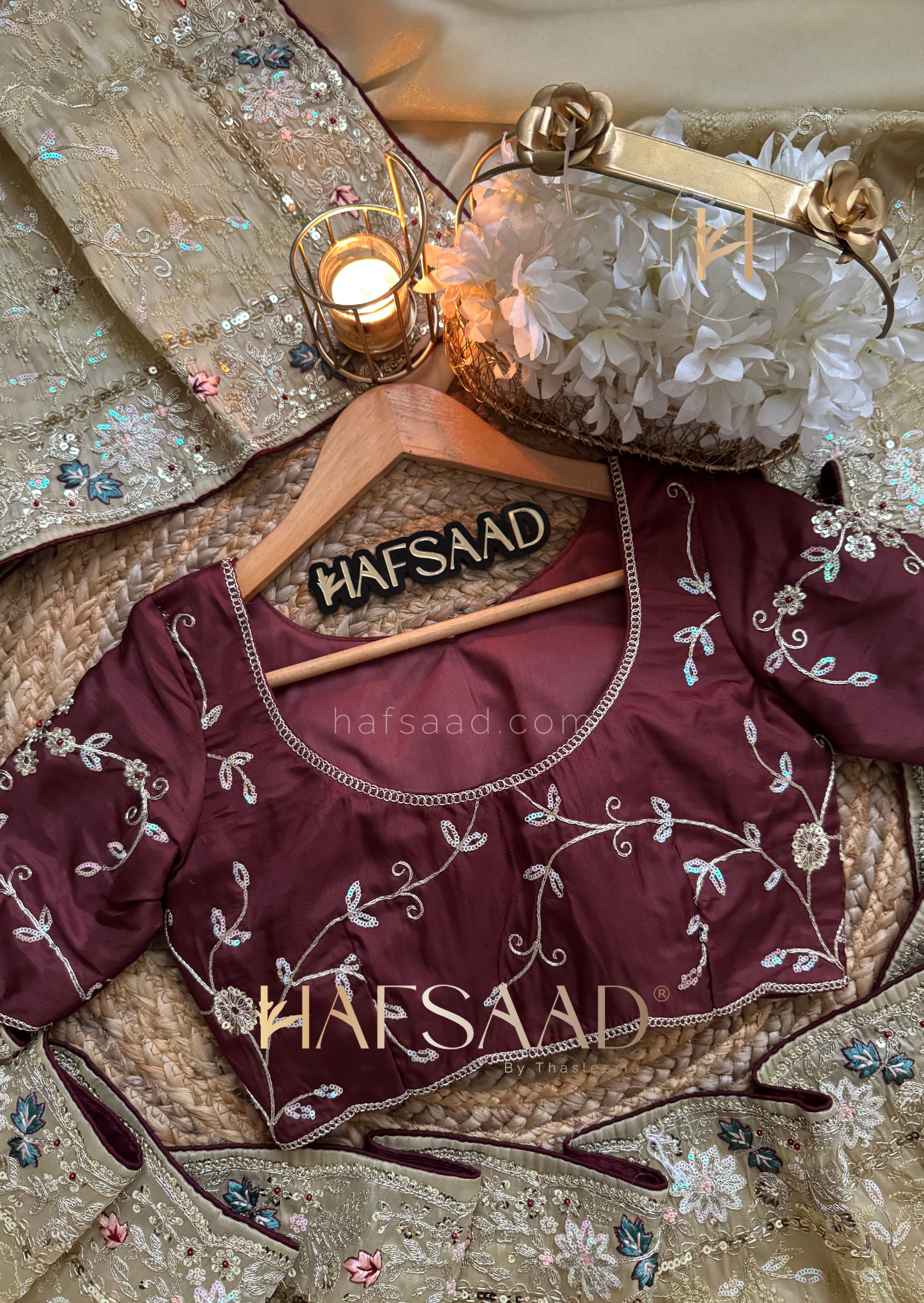 Hidaya - Soft tissue saree (Lime)