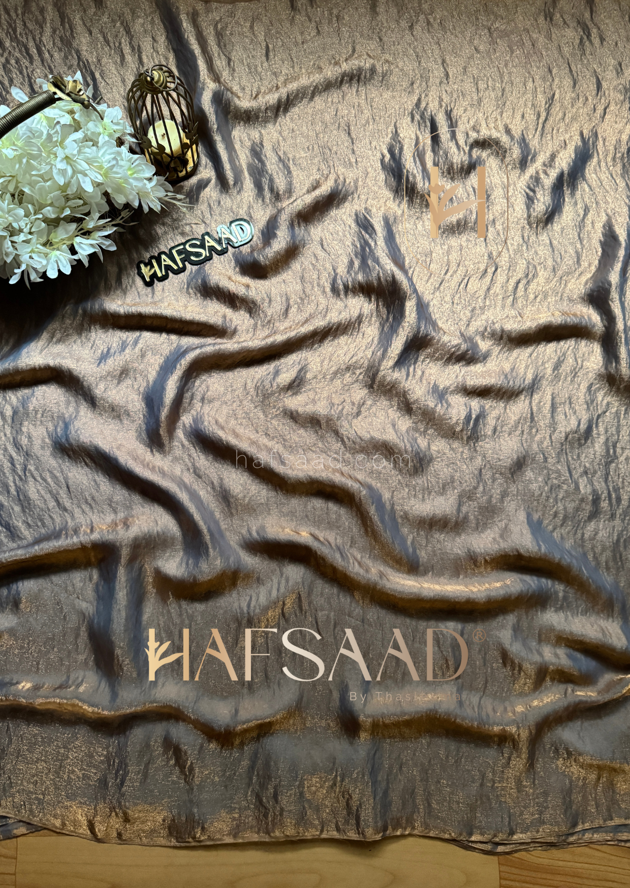 Sunset secrets- Fluid organza saree