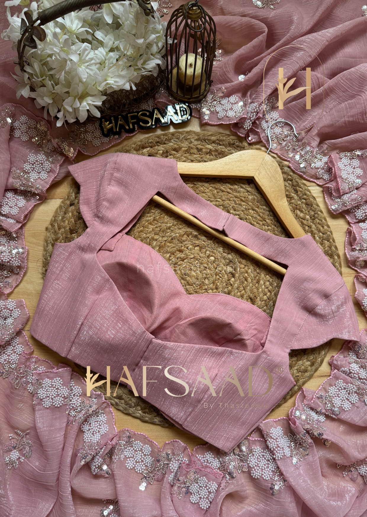 Shainaz - Chiffon silk saree