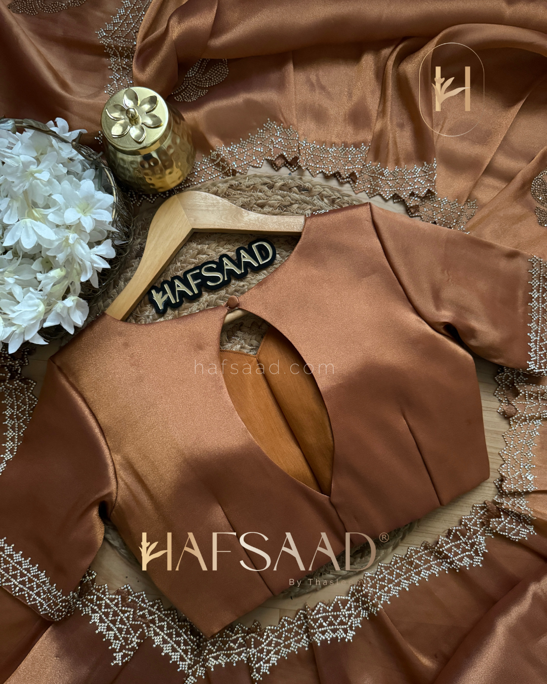 Amber - Premium tissue saree