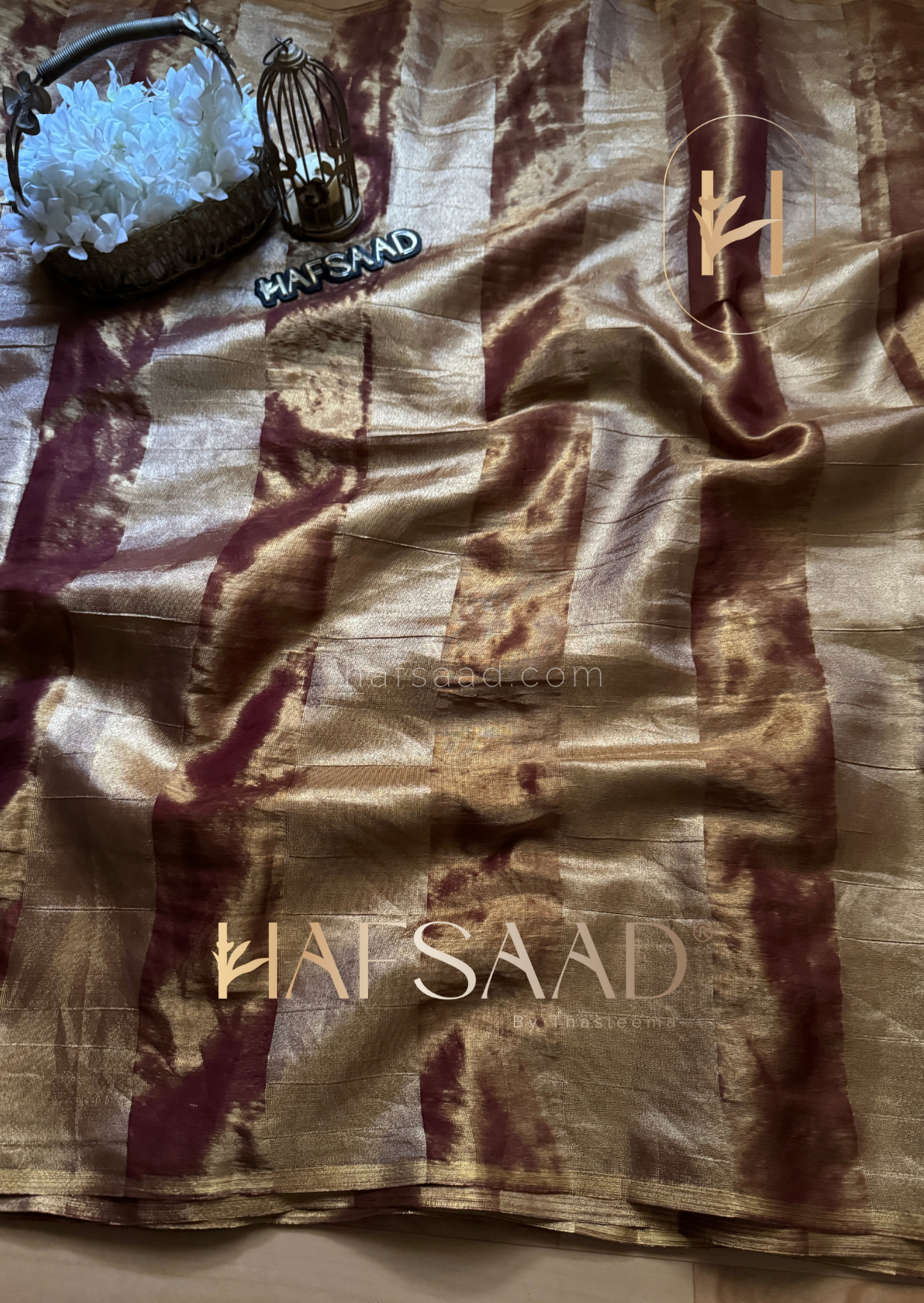 Ekta-Semi tissue silk saree