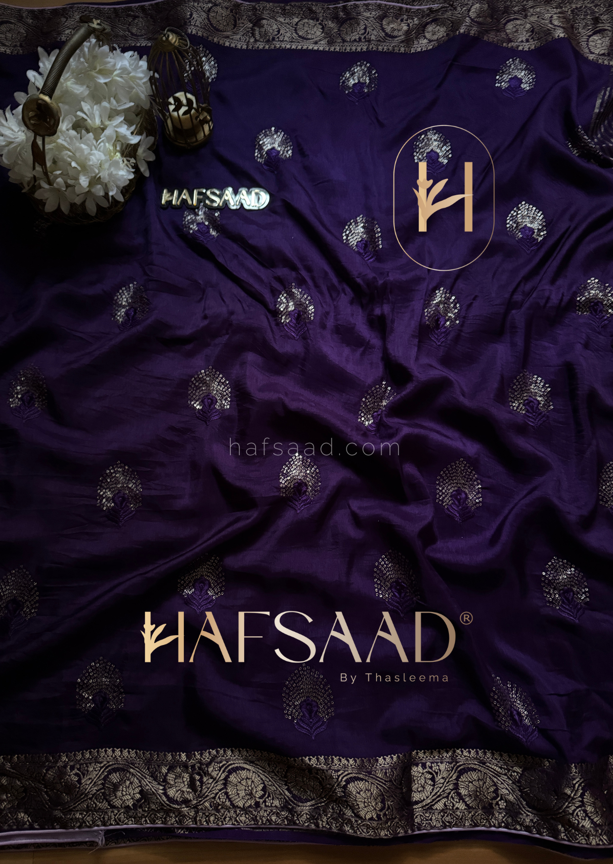 Nidhi- Premium chinnon saree