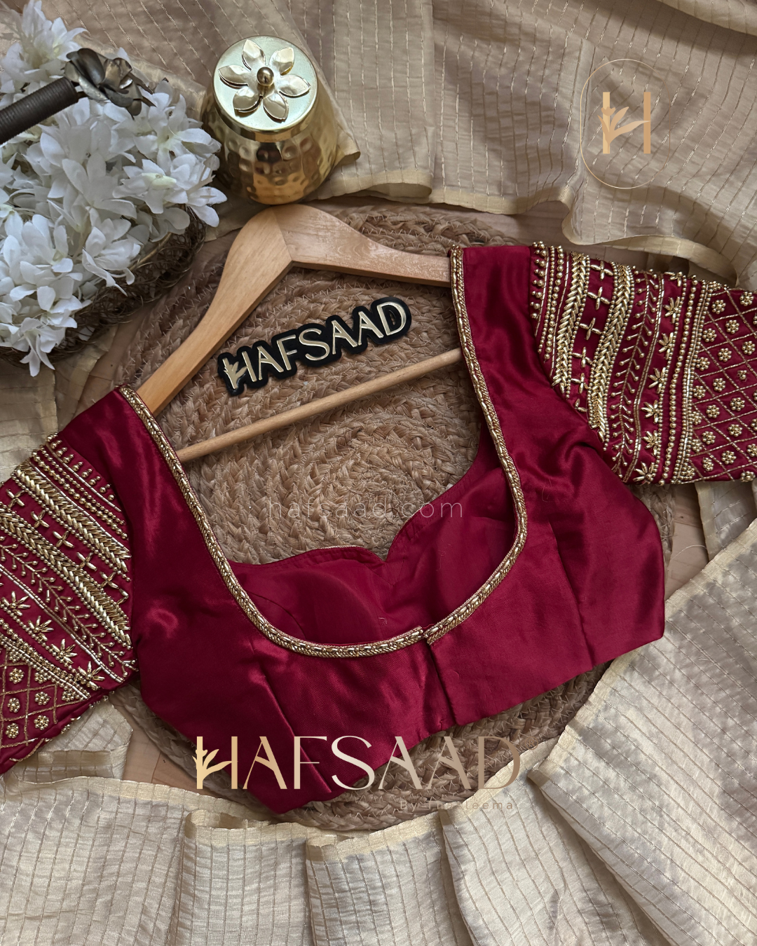 Anju - Semi tissue silk saree