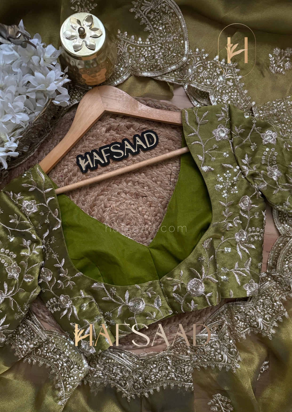 Gulzar - Tissue organza saree
