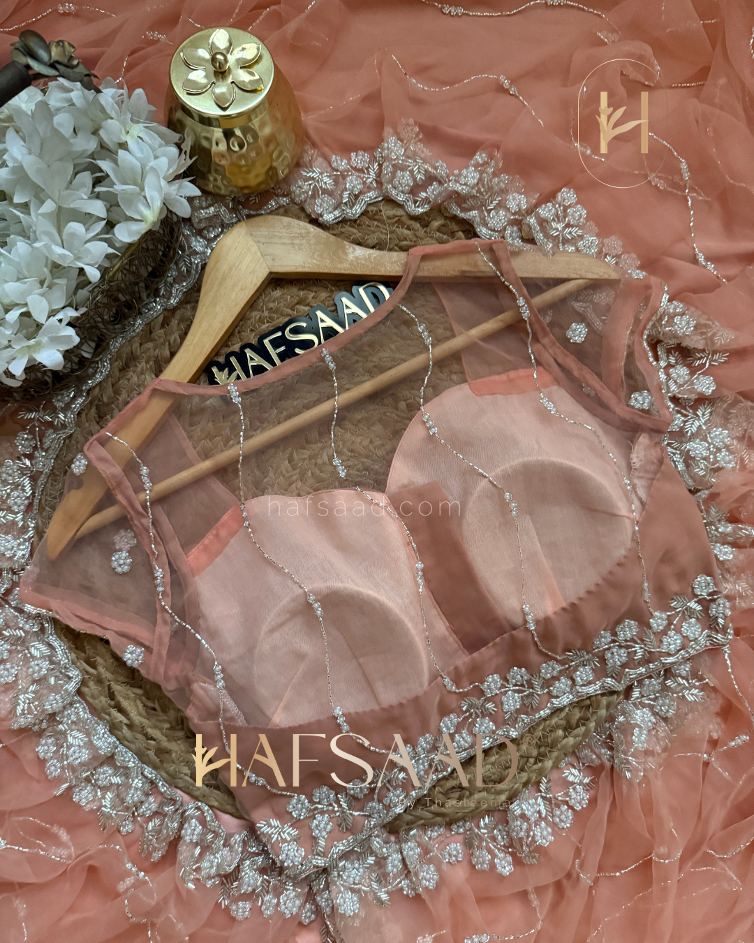 Roohi - Glass chiffon saree