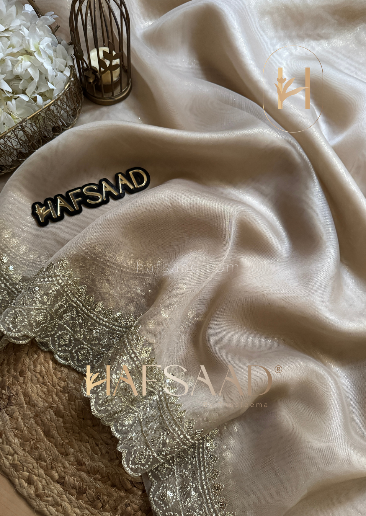 Sheerin - Tissue organza saree