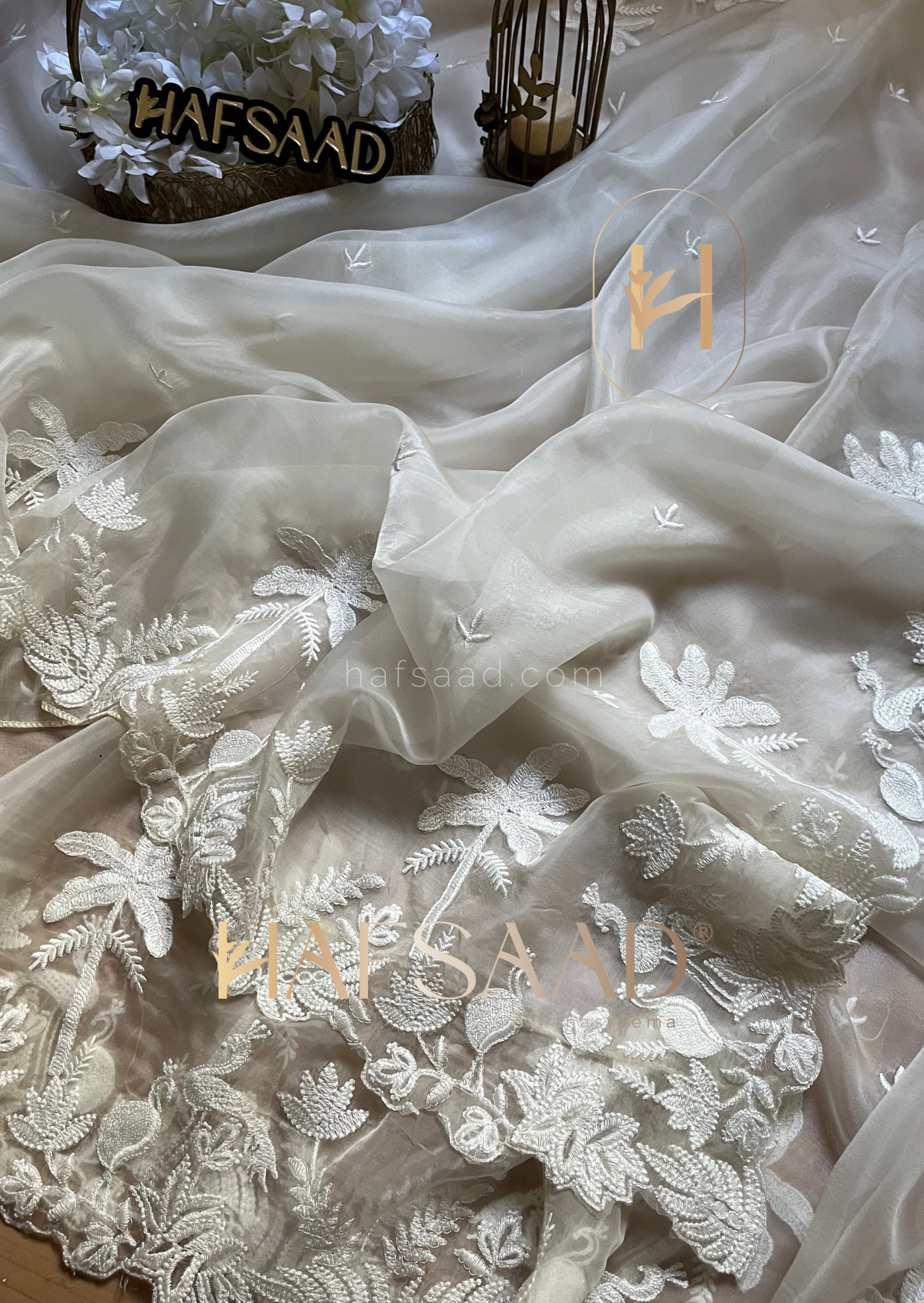 Hawaii-Soft Petal organza saree