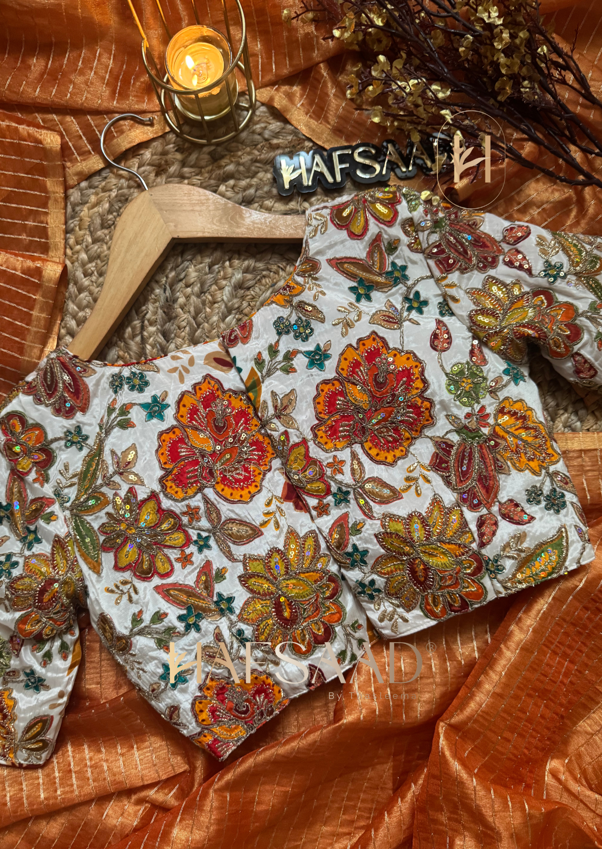 Akriti - Semi tissue silk saree