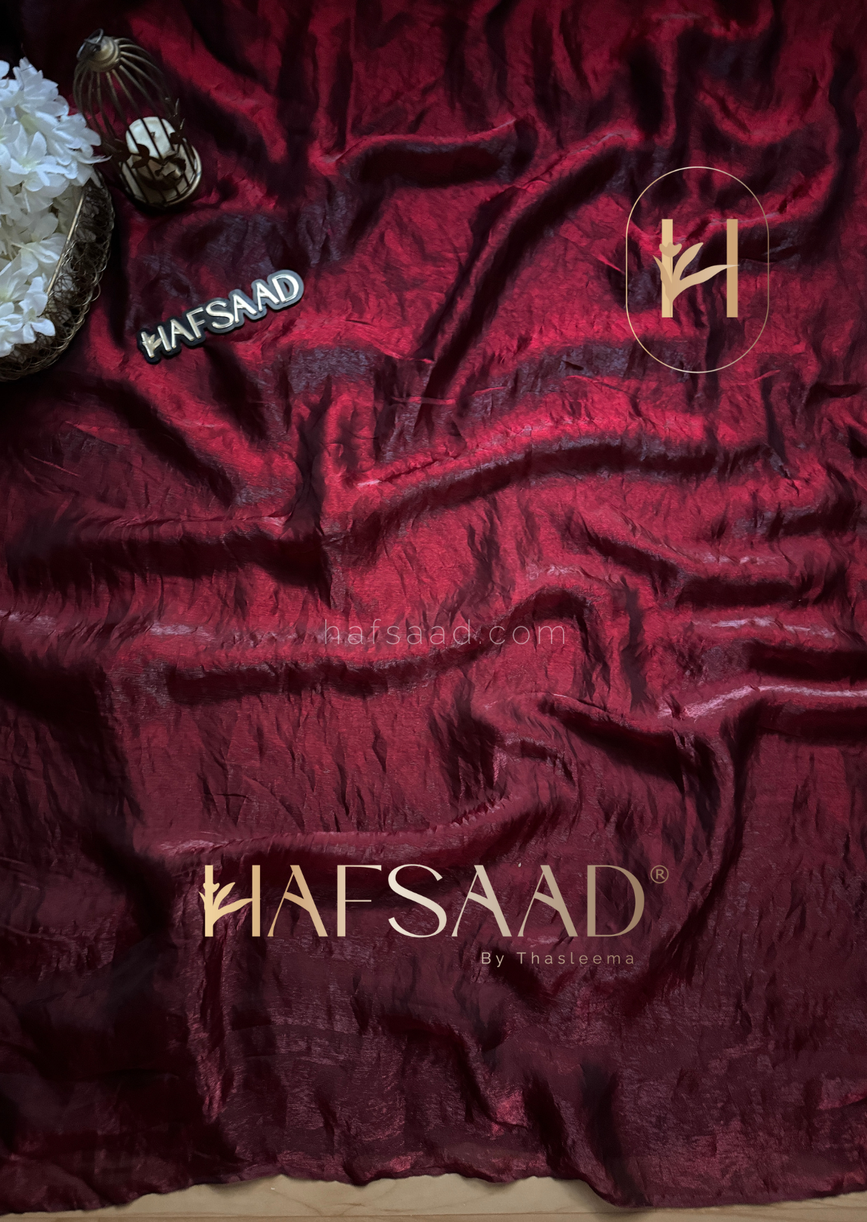 Sinful - Stardust satin saree