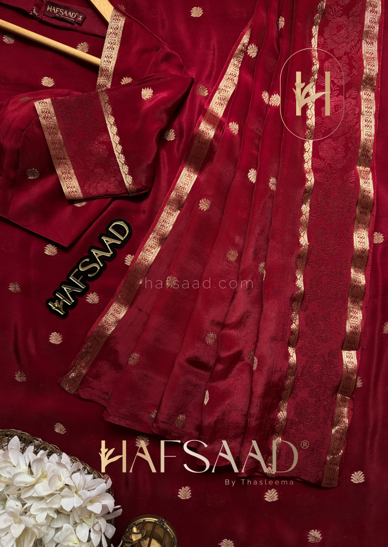 Megha - Pure chinnon saree