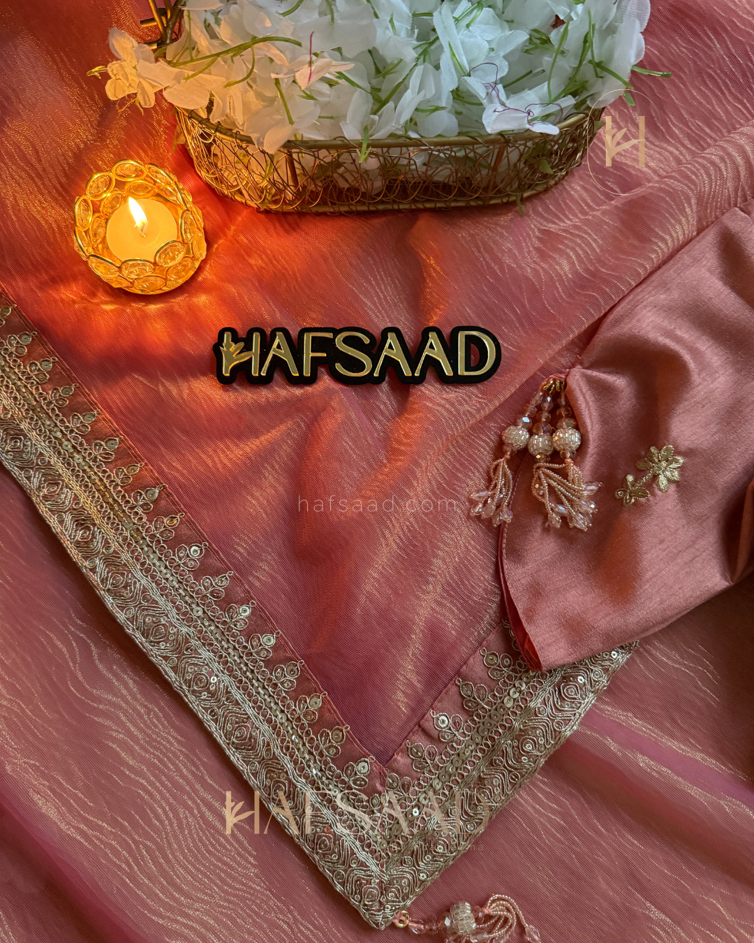 Hafiza - Semi tissue silk saree
