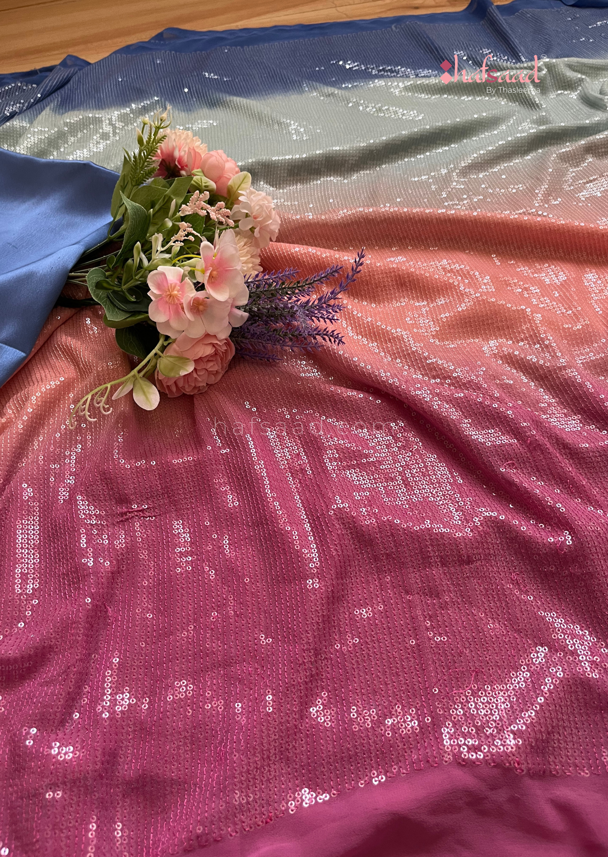 Alia Bling - Sequins Saree