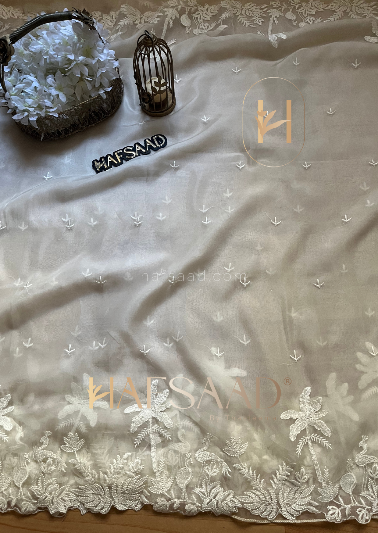 Hawaii-Soft Petal organza saree