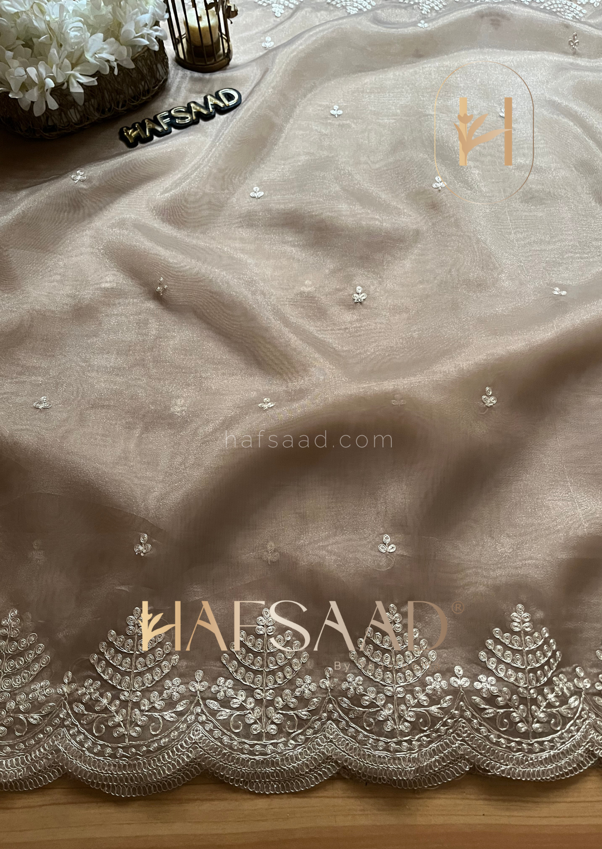 Aarohi - Semi organza saree