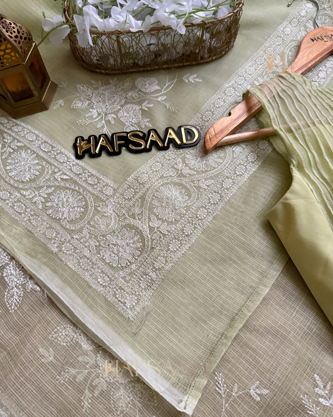 Judith - Pure Kota saree (Green)