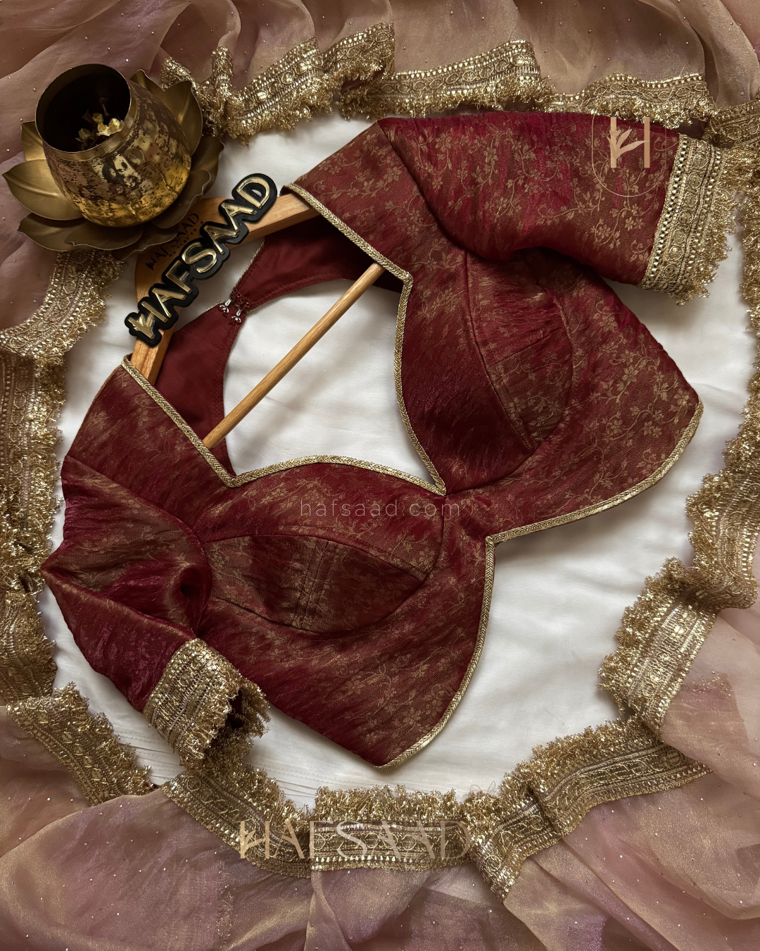 Simran- Kiran Lace Saree